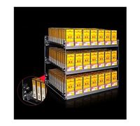 Genérico Expositor de Cigarrillos de acrílico Transparente para Pared - Soporte para estanterías de Tiendas - Estuche para Cigarrillos de 38 x 29 x 42 cm para comercialización y Almacenamiento organi