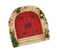 Genérico Fairy Elf Door - Mini Garden Ornament,Wooden Tree Decors Sculpture
