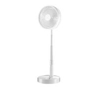 Genérico Fan De Pie Ajustable | Con Control Remoto Y 4 Velocidades Ajustables,Pedestal De Suelo | Para Mesa Escritorio Dormitorio Salón Oficina Cocina Interior Exterior Camping Viaje Coche Garaje