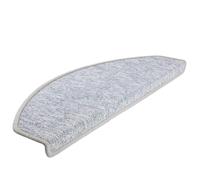 Genérico Felpudos para escaleras 20 Unidades 65x24x4 cm Gris Claro Semicircular Grande,Casa y jardín,Productos del hogar,Alfombrillas para escalones-3365792