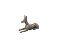 Genérico Figura Egipcia de Anu statuilla Decorativa, Color Bronce, Estilo Antiguo Egipcio