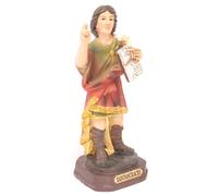 Genérico Figura San Pancracio. 11cm Figura de Resina, Imagen Religiosa. Adorno de Comedor, Salón, Capilla, Iglesia, Colegio, Habitación, Jesús católico Estatua de Jesús crucifixión Cristo Religioso