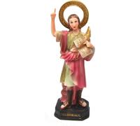 Genérico Figura San Pancracio. 12cm Figura de Resina, Imagen Religiosa.