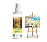 Genérico Fijador En Spray,120 Ml Imprimación De Secado Rápido Antimanchas - Para Dibujos A Lápiz Pintura Artesanal Telas Acrílicos Gouache Carboncillo Óleos