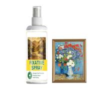 Genérico Fixative Spray - 120ml Paint Protectant, Clear Art Sealing Spray