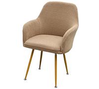 Genérico Fundas Sillas De Comedor Fundas para Sillas con Brazos Pack De 6/4/2/1,Elásticas Modernas Butacas Salón Oficina Cocina Cubiertas Sillas Protectoras Funda para Silla (6PCS S