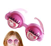 Generico Gafas De Ojos Guiñantes, Novedad Loca Broma | Gafas De Disfraz Para Adultos De Bulbo Ocular | Para Mujeres Hombres Disfraz Photo Booth Photoshoot Cosplay Party Game
