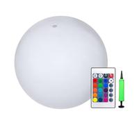 Genérico Globo de playa LED que - Globo luminoso flotante perfecto para piscinas, patios y jardines | Decoraciones luminosas de noche de verano, parques infantiles, entretenimiento al borde de la pi