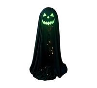 Genérico Glow in The Dark Black Ghost Garden Decoration, Standing Ghost Yard Prop Porch Halloween