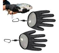 Generico Guantes antipinchazos anticorte guante de mandolina, guantes de seguridad para cocina con gancho, para abrir corte mandolina carne kayak senderismo canoa remo