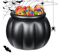 Generico Halloween Cooler - Caldero inflable Halloween para bebidas frías | Contenedor para aperitivos y cerveza fría de 56 x 46 cm para dulces y comida