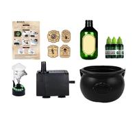 Genérico Halloween Witch Bucket | Spooky Cauldron Candy Bowl Decor