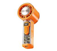 Genérico Handheld Cooling Fan - USB Rechargeable 199 Wind Speeds Portable