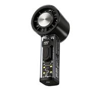Genérico Handheld Cooling Fan - USB Rechargeable 199 Wind Speeds Portable