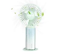 Genérico Handheld Mini Fan - USB Rechargeable Quiet 3 Speeds Adjustable