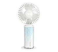 Genérico Handheld Mini Fan - USB Rechargeable Quiet 3 Speeds Adjustable