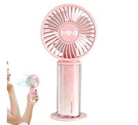Genérico Handheld Mini Fan - USB Rechargeable Quiet 3 Speeds Adjustable