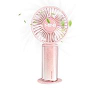Genérico Handheld Mini Fan USB Rechargeable - Quiet 3 Speeds Adjustable