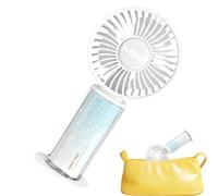 Genérico Handheld Mini Fan USB Rechargeable - Quiet 3 Speeds Adjustable
