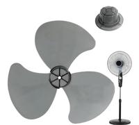 Generico Hélices ventilador de repuesto, aspas para ventilador eléctrico, para ventilación de suelo para interiores y exteriores, dormitorio, ambiente doméstico con pedestal