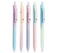 Generico Ink Pens Gel, 0.7 mm Fine Point Smooth Writing Pen, 6.1x2.17x0.67 Inches Precision Tip Gel Marker Set with Clip Ideal for Students, Business, School, Work, Teachers and Professional Use