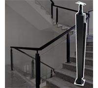 Genérico Kit de Postes de barandilla de Acero Inoxidable para terrazas: balaustres Resistentes al Viento de 60 cm para Patios Exteriores, Columna de balaustrada con Abrazadera Duradera para barandill