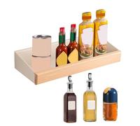 Generico Kitchen Shelves Wall Mounted, Wide Floating Storage Racks, 15.55x5.12x2.17 Inches Space-Saving Organizer, Decorative Wall-Mount Shelf for Kitchen, Shelving Unit Easy Installation