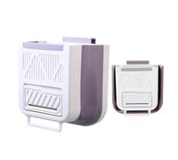 Genérico Kitchen Trash Bin for Cabinet Hangable Under Counter Foldable