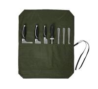 Genérico Knives Roll for Chefs Knives Holder Roll Bag 56 * 45cm | Adjustable 7 Slots Durable Canvas Chef Knives Roll Bag Canvas Knifes Case With An Shoulder Strap for Kitchen Knifes Tools
