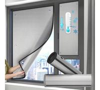 Genérico Lámina De Protección Térmica Para Ventanas Exterior/Interior Con Ventosa,8mm Lámina De Aluminio Protección Solar Uv Lámina Aislante Térmica Para Invernaderos Y Oficinas,70x65cm