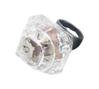 Genérico LED Glowing Light Up Party Rings - Soft Flexible Silicone Bling