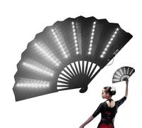 Genérico Led Handheld Fan, plegable Light Fan, portátil Accessory