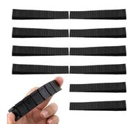 Genérico Leveling Shims - 10-Piece Heavy-Duty Non-Slip, Table Support Wedge | 3.90x0.79 In | Pack of 10 Interlocking Leveling Shims | Heavy-Duty Trimmable Wedges for Furniture, Toilets & Tables