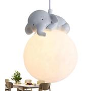 Genérico Luces colgantes, lámpara colgante - Luces colgantes de animales para dormitorio - Lámpara colgante moderna, iluminación colgante redonda para habitación de niños y dormitorio de niñas