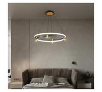 Genérico Luces colgantes Led circulares nórdicas for restaurante, sala de estar, mesa comedor, cocina, lámparas, accesorios iluminación for decoración del hogar,lámpara de araña