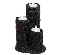 Genérico Luces LED Halloween Troncos Árbol LED Resina sin Llama Decoración