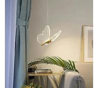 Genérico Luz colgante, Lámpara colgante creativa for iluminación de noche for dormitorio, luces colgantes suspensión con Cable largo for sala estar, decoración interior(Butterfly 1 lamp)