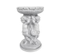 Generico Macetas de macetero - Escultura ángel de resina estilo retro - Jardinera vintage de jardín estatuas - para jardín, patio, balcón, césped, dormitorio, oficina, regalo cumpleaños