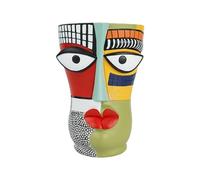 Genérico Macetero Facial: decoración Abstracta de jarrón de jardín, macetas para Mesa, Estante, balcón, Patio, jardín, Porche, Sala de Estar, Cocina, Entrada