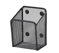 Genérico Magnetic Pen Holder - Pencil Organizer Cup Multi Compartment Storage Basket | Strong Magnetic Pencil Holder For Whiteboard Refrigerator Desk Classroom Office School Kitchen Home