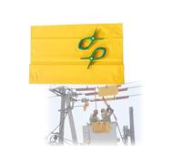 Genérico Manta Aislante para Trabajos eléctricos de Alta tensión, Manta Aislante eléctrica de Resina, Cobertura para Cortes de energía/Mantenimiento (10 kV-60 x 80 cm)
