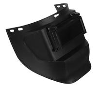 Genérico Máscara de Soldar, Máscara Facial para Soldador con Soporte de Aluminio y Plástico Negro, Visor de Gran Campo de Visión, para Soldadores en Distintos Entornos de Soldadura