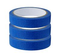 Genérico Masking Tape, Rolls Blue Craft, Removable Art, 20 Meters and Labeling Tape for Wall Painting, Watercolor Projects, Automotive Detailing, Caulking Prep Sets
