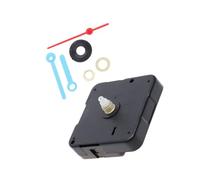 Genérico Mecanismo Reloj Silencioso DIY sin Batería para Pared Accesorio Sencillo para Reparación y Reemplazo de Aguja Fluorescente Negra