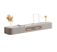 Genérico Mesa Auxiliar para sofá de Entrada con Base metálica, Consola, mesas de Pasillo, Mesa Auxiliar Delgada detrás del sofá, Estante de Entrada, Mueble de TV Flotante, Consola Multimedia de Mader