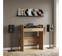 Genérico Mesa de DJ Roble Artisan 62 x 45 x 102 cm Madera de ingeniería,Mobiliario,Mobiliario de Oficina,Mesas de Oficina,17.94 kg-8006763