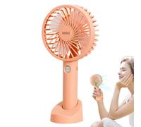 Genérico Mini Portable Fan Portable Mini USB Rechargeable Quiet 3 Speeds