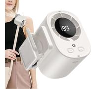 Genérico Mini Ventilador de pinza de 199 velocidades Refrescado Mujer | Mini Ventilador Personal con Baterías para el cuello la oficina la mesa el dormitorio al aire libre camping tienda de crucero