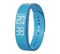 Genérico Modern Alarm Watch, Slim Rechargeable Clock, 1.5x1.5 Inches Wearable Timepiece with Vibrating Alert, Alarm Device, Watch with Stylish Design, Sleep Aid for Elderly and Students