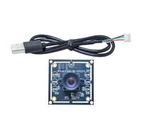 Generico Módulo de cámara USB - HD 1 MP Mini Camera Board With OV9732 Sensor 1 MP 3,8 x 3,8 x 1,6 cm | Sensor 50° Wide Angle Lens USB 2.0 HBV-W202012HD | For Drones Industrial Applications License